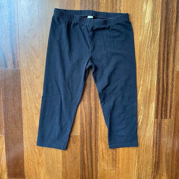 Three (3) Pairs of Black Leggings - Two pairs are Capri / One is Full Length - Picture 2 of 12